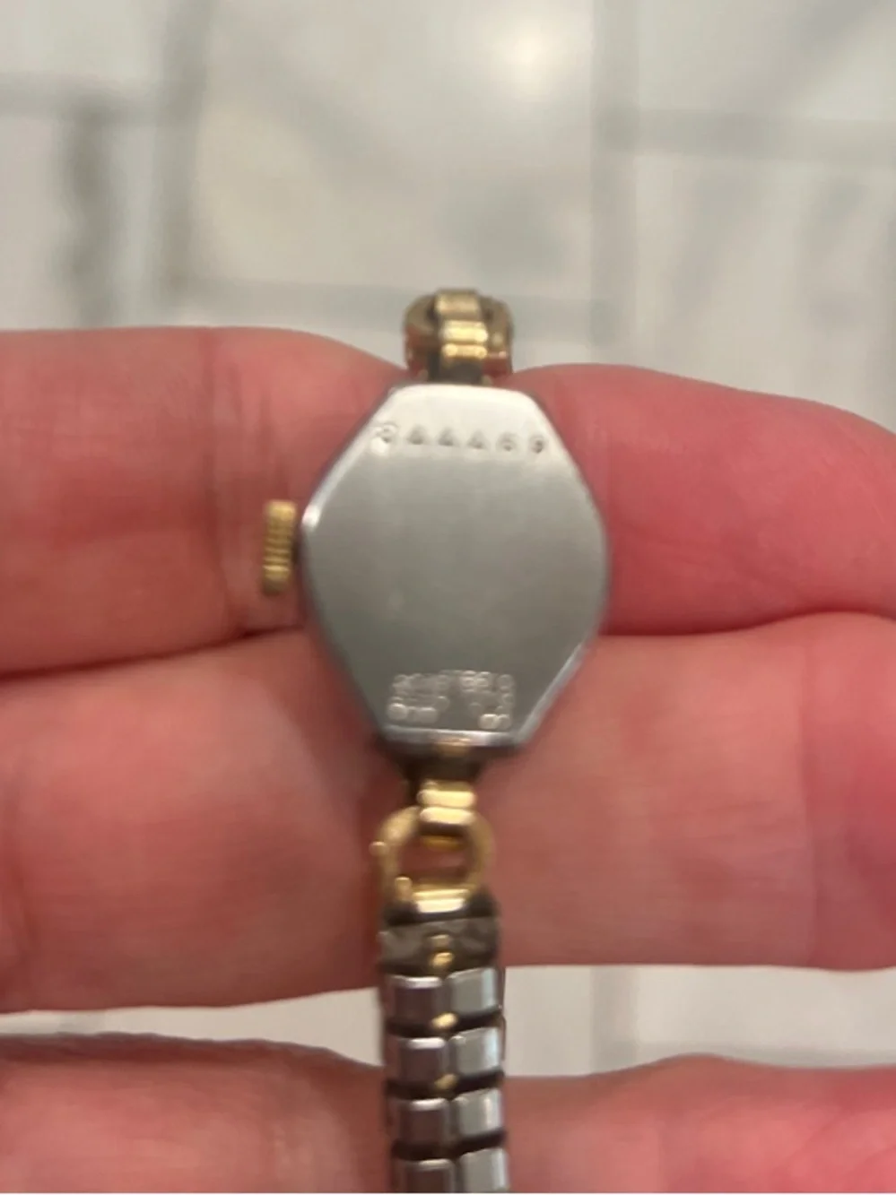 Bulova Women's Gold Tone Link Bracelet Watch